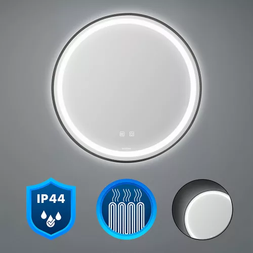 Ava 80 tükör led világítással