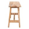 Barcelona pad, teak fa, 90x25x45 cm