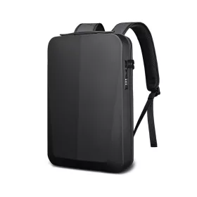 Axen merevített Usb-s laptop hátizsák fekete