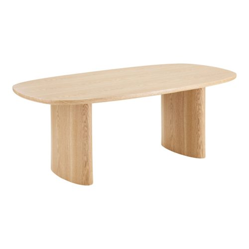 Serra ovális étkezőasztal 210x110 cm kőris
