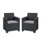 Elodie duo set fotelek grafit