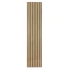 Akusztikus falpanel bambusz hatású 260x60x1,8 cm
