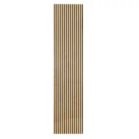 Akusztikus falpanel bambusz hatású 260x60x1,8 cm