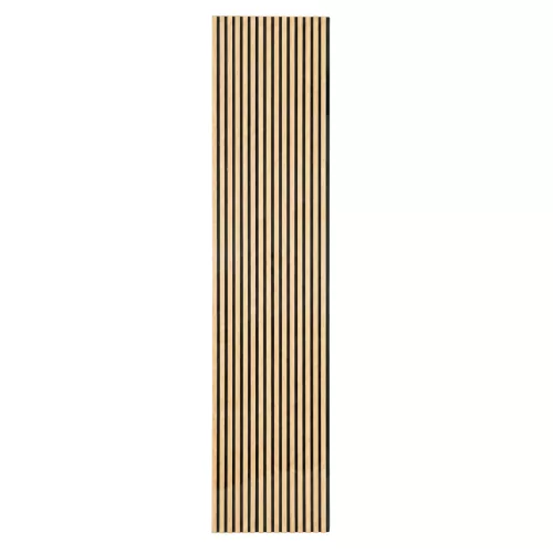 Akusztikus falpanel bambusz hatású 260x60x1,8 cm