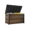 Decocoat műanyag kerti láda 870 L dió