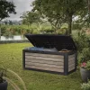 Decocoat műanyag kerti láda 630 L kőris