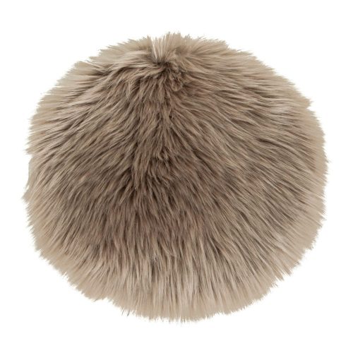 Mesterséges báránybőr ülőpárna, gomba, 35 cm