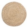 Bombay asztali alátét, jutafonat, natúr, kerek 38 cm 4 db