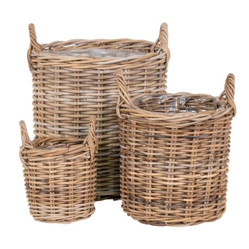 Sema kosarak, kubu rattan, natúr 3 db