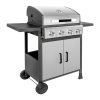 Brenner BR-G4N 4 égős gázgrill