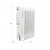 HH-1001 7 tagos olajradiátor 600W-900W-1500W