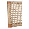 Derby étkezőszék, teakfa/polyrattan, natúr