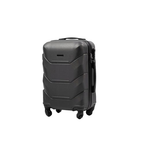 TraveLux Max kabinbőrönd keményfedeles levehető kerékkel 50x40x20 cm fekete