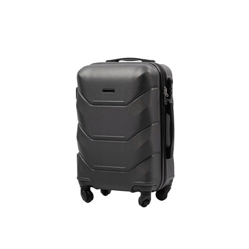 TraveLux Max közepes bőrönd keményfedeles 68x45x25 cm fekete