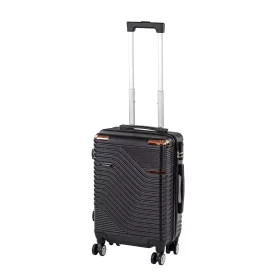 TraveLux Urban kézipoggyász keményfedeles levehető kerékkel 40x29x19 cm fekete