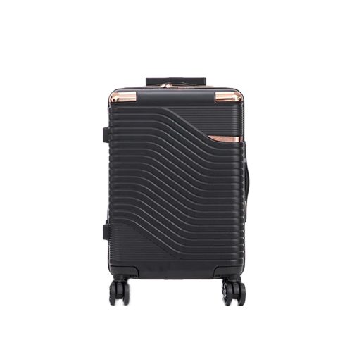 TraveLux Urban kabinbőrönd keményfedeles levehető kerékkel 50x40x20 cm fekete