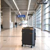 TraveLux Urban kabinbőrönd keményfedeles levehető kerékkel 50x35x23 cm fekete