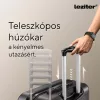 TraveLux Urban kabinbőrönd keményfedeles levehető kerékkel 50x35x23 cm fekete