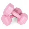 Hex súlyzó szett 2x2 kg rózsaszín