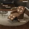Relaxa elektromos ringató és forgatható masszázsfotel