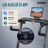 Futópad Led kijelzővel Bluetooth okosfunkció, Velox Ultra Max 150 kg, 3 LE, 18,8 Km/h, dőlésszög -6-32%