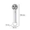 Rico kézi hordozható usb ventilátor 5 W 2000 mAh fehér