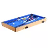 4 az 1-ben játékasztal, csocsó, ping-pong, biliárd és curling bowling játékhoz