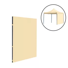 Kerti pavilon oldalfal ponyva 3x3 m beige