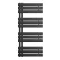 Solaro Design törölközőszárító radiátor 1200x500 mm fekete