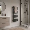 Solaro Design törölközőszárító radiátor 1200x500 mm fekete