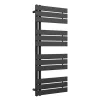 Solaro Design törölközőszárító radiátor 1200x500 mm fekete