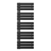 Solaro Design törölközőszárító radiátor 1400x500 mm fekete