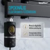 Solaro Design törölközőszárító radiátor 1400x500 mm fekete