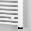Egyenes törölközőszárító radiátor 1000x500 mm fehér