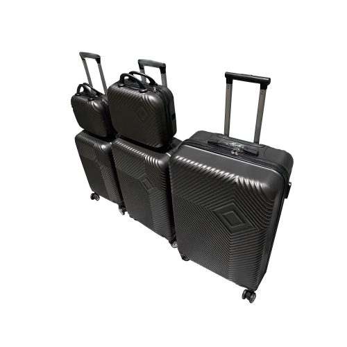 TraveLux Pro gurulós bőrönd szett szürke