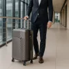 TraveLux Pro gurulós bőrönd szett szürke