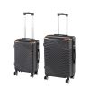 TraveLux Urban IX gurulós bőrönd szett fekete