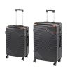 TraveLux Urban XI gurulós bőrönd szett fekete