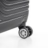 TraveLux Urban XIX gurulós bőrönd szett fekete