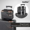 TraveLux Urban XXIV gurulós bőrönd szett fekete