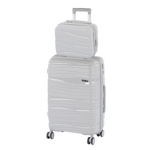 TraveLux Voyager III gurulós bőrönd szett