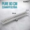 Pure zuhanyfolyóka 80