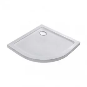 Modena Slim íves alacsony akril zuhanytálca 90x90x5,5 cm-es méretben