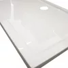 Modena Slim aszimmetrikus szögletes akril zuhanytálca, 80x100x5,5 cm-es méretben