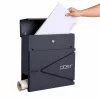 Homepost kültéri postaláda újságtartóval zárható antracit