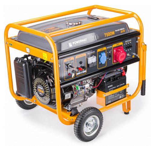 Áramfejlesztő 7500W 230V 400V AVR PM-AGR-7500M-EL