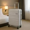 TraveLux Voyager nagy bőrönd keményfedeles 76x50x29 cm szürke