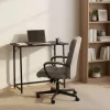 Összecsukható íróasztal 80x45 cm laptop asztal fekete