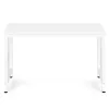 Íróasztal, iskolai asztal, 120x60 cm, fehér