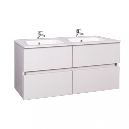 Elois White 120 4 fiókos mosdószekrény